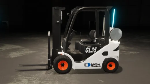 United Rental Bobcat Forklift Edit v1.0