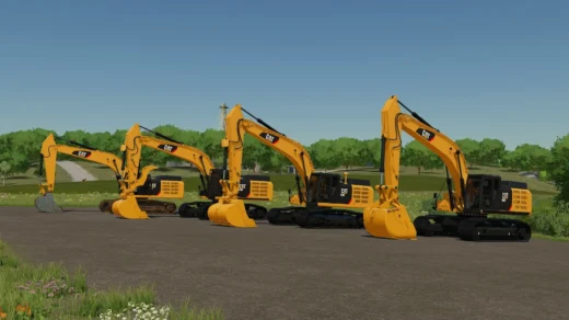 Cat 349E L/349F L/352F L Pack v1.0