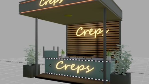 Crepes To-Go Stand