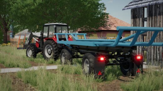 HW80 HUN Bale Trailer