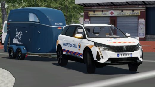 Peugeot 5008 2020 Civil Protection