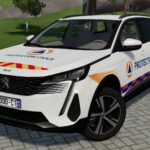 Peugeot 5008 2020 Civil Protection2