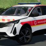 Peugeot 5008 2020 Red Cross