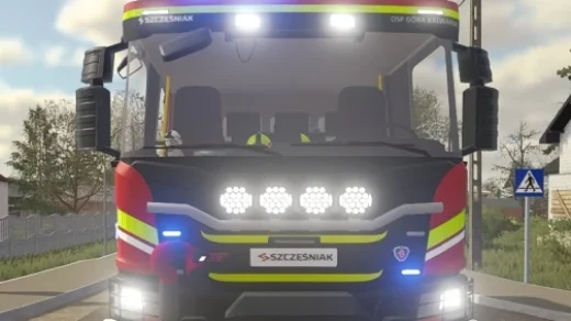 Scania z OSP Góra Kalwaria v1.0