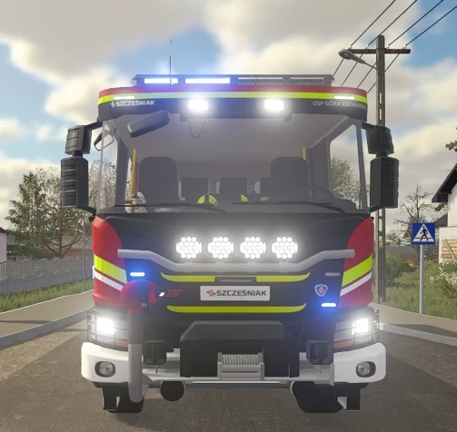 Scania z OSP Góra Kalwaria v1.0