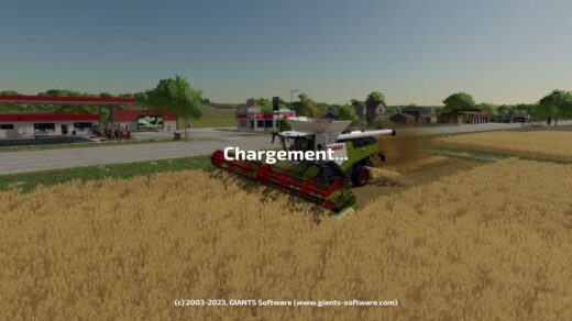 Background of the main menu FS22