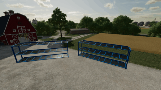 Blue Pallet Racking