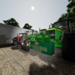 Custom tractor weights2