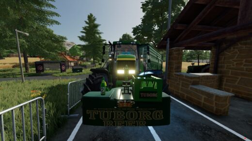 Custom tractor weights5