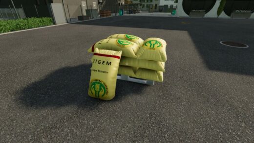 Tigem seed bag pallet