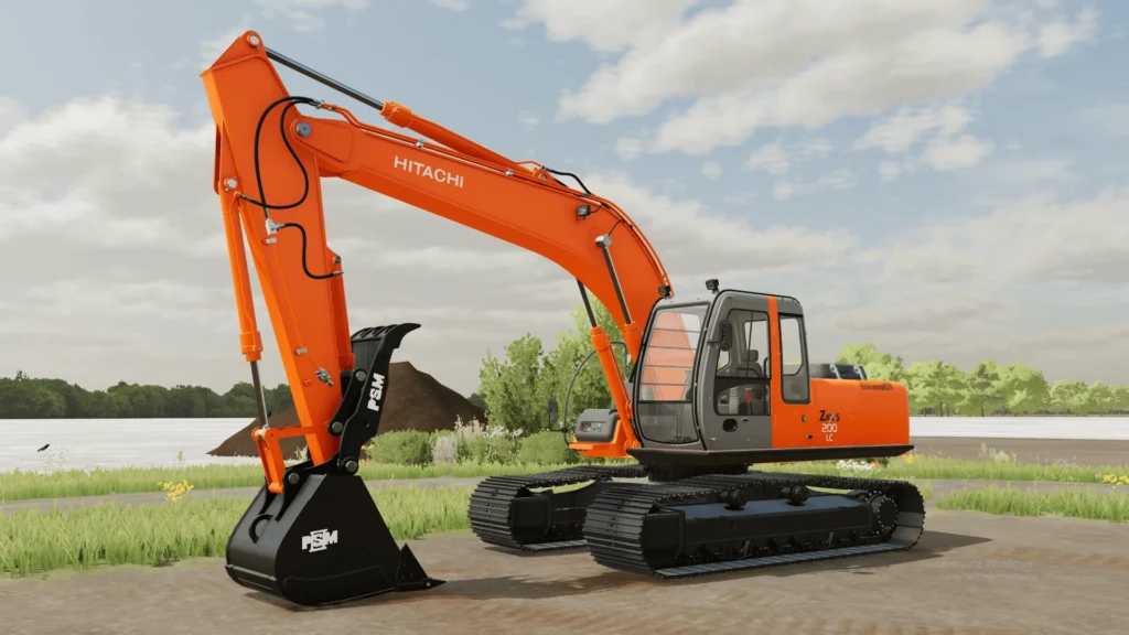 Hitachi/Deere 200 Excavator v1.0