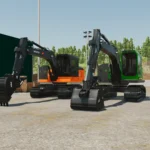 Deere 2154G/Hitachi ZX210F-6 Roadbuilder V1.0