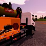 Truck with flatbed2