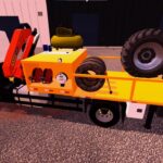Truck with flatbed4