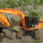 Deere 3554/Hitachi ZX350F-1 Roadbuilder V1.0