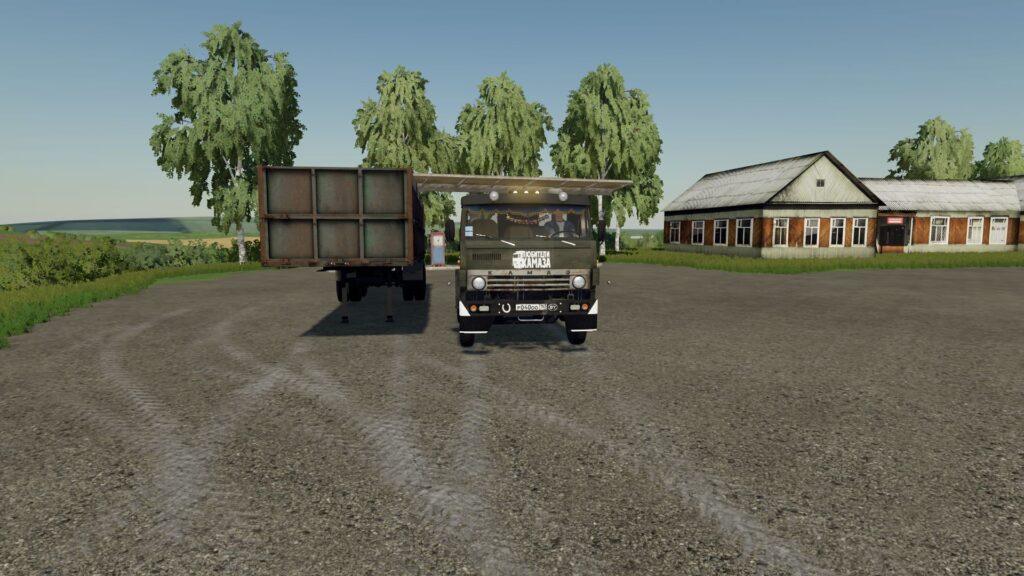 KamAZ-5410 and trailer