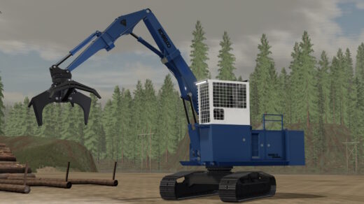 Kobelco SK400LL Log Loader