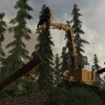 Kobelco SK400LL Log Loader3