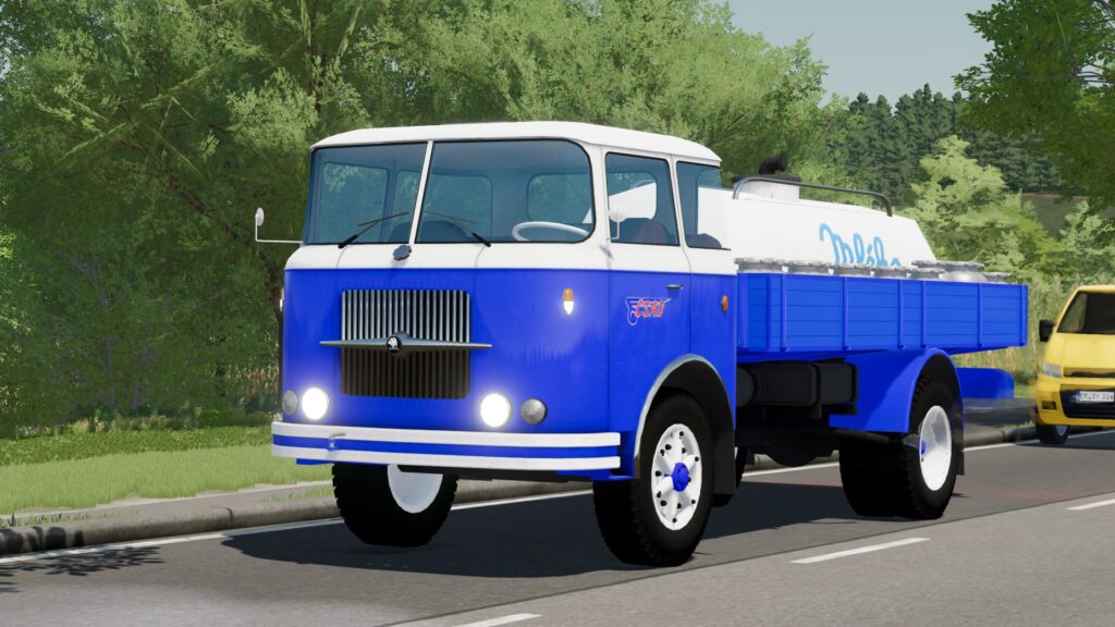 Skoda 706 milk truck