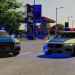 Audi A8 D4 2015 police support vehicle