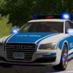Audi A8 D4 2015 police support vehicle2