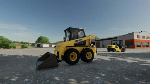 Komatsu SK715-8 Skid Steer