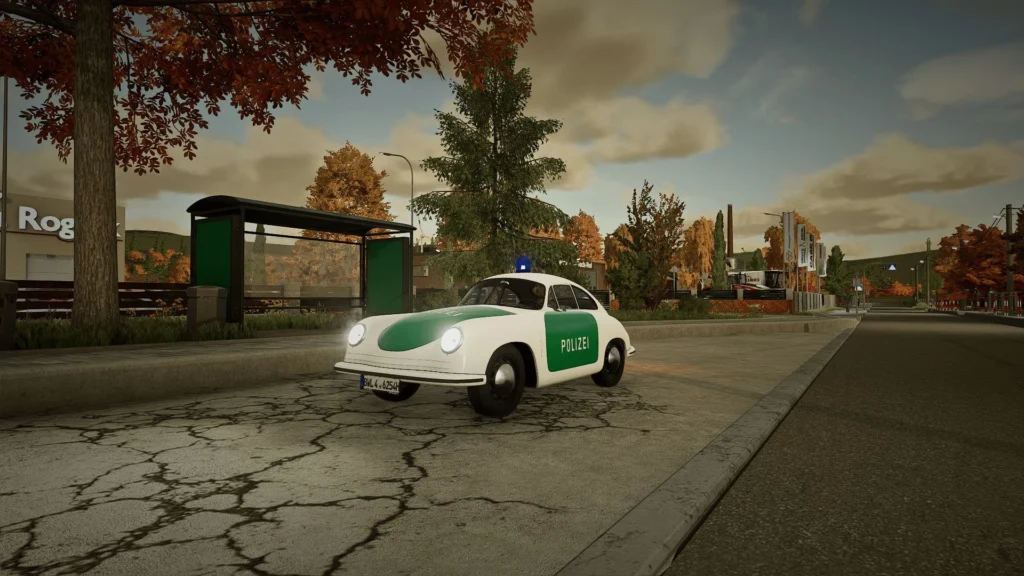 Porsche 356 A Coupe 1948 Police v1.0
