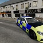 BMW 5 Series Touring UK Police Generic Skin2