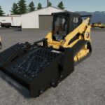 CAT LR119 Landscape Rake Logo Swap