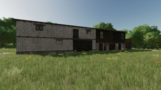 Old Polish garage