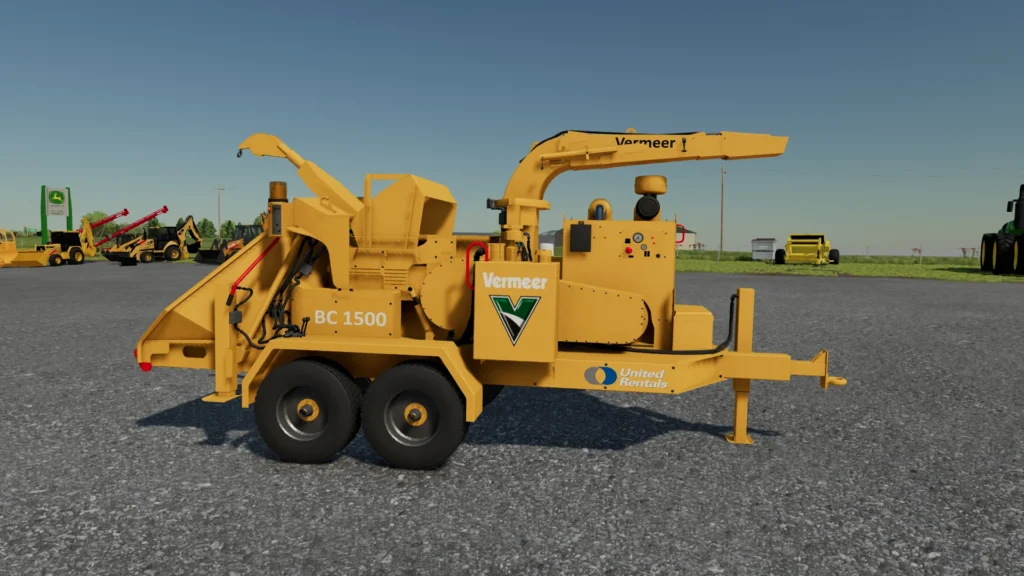 United Rental Vermeer BC 1500 Chipper v1.0