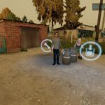 Milk collection in the village2