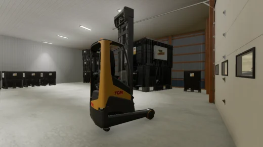 TCM RTL 140 Narrow Aisle Forklift v1.0
