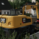 Cat F Series Wheeled Excavators4