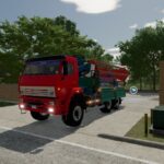 KamAZ-6522 with manipulator crane3