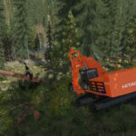 Hitachi EX400LC Backspar Hoe v1.02