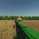 Combine harvester cutting bar 100 meters2
