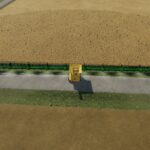 Combine harvester cutting bar 100 meters3