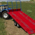 OMP tilting flatbed trailer